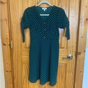 Green midi dress! Youth XL!